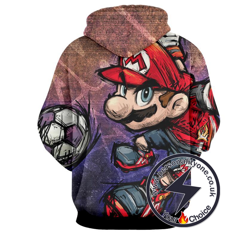 Super Mario - Super Mario Sweat Shirt - Super Mario Hoodies